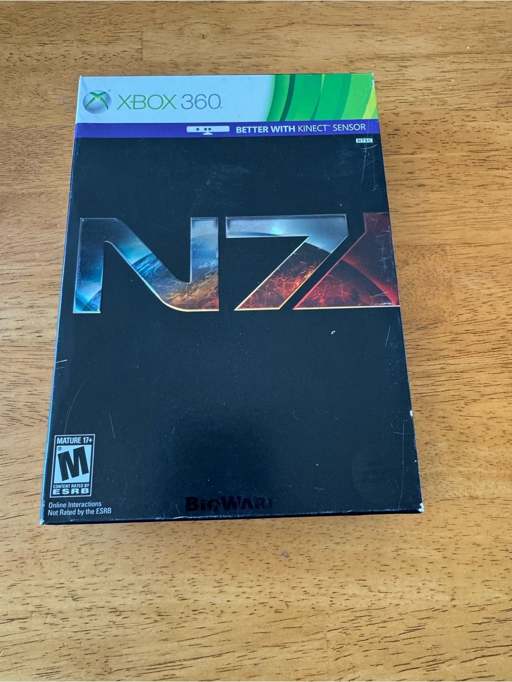 Mass Effect 3 N7 Collector’s Edition Complete Box Set Xbox 360 Tested